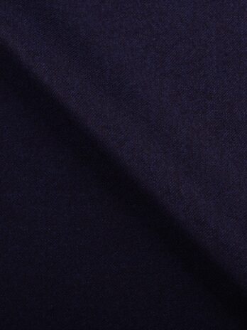 Navy Blue  Flannel Wool Suiting By Vitale Barberis Canonico