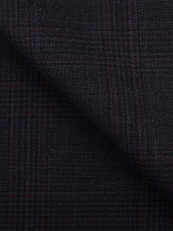 Dark Blue –  Broad Check Suiting